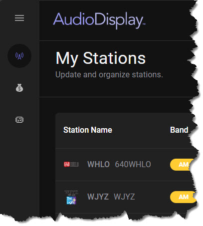 Navigation pane