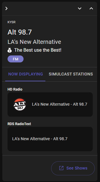 Station AudioDisplay